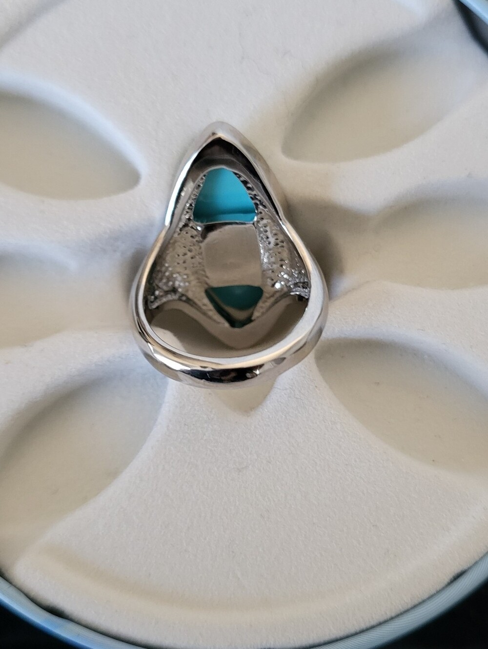 Vintage Interchangable Ring Set Size 8 - Picture 5 of 5